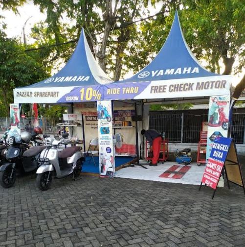 Paddock Point Yamahaland Solusi Service di Malam Hari