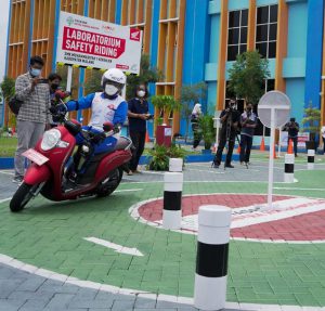 Yayasan AHM Resmikan Safety Riding Lab SMK Muhammadiyah Malang
