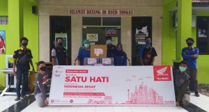 MPM Honda & Komunitas Otomotif Donasi 12 Kota Di Jatim