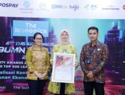 Jasa Raharja Raih Penghargaan di 6th Anniversary Indonesia  BUMN Awards 2024