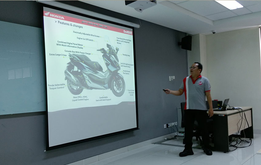 MPM Ajak Media Bedah Teknologi Honda Forza