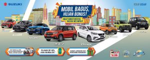 Beli Mobil Suzuki Bonus Logam Mulia & Motor September 2022